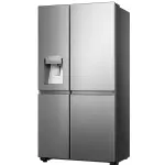 REFRIGERADORA HISENSE DE 22.1 P³ ECO INVERTER CON DISPENSADOR DE AGUA Y HIELO RS223SV5A